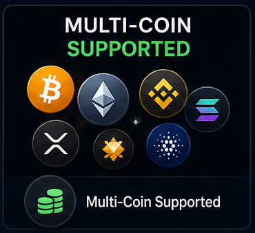 Multi-Coin Supported